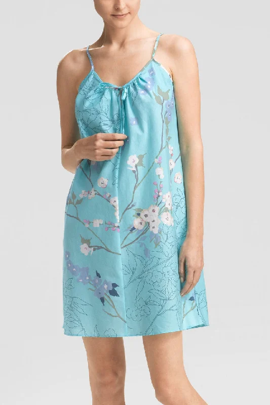 women lounge dress with a pocket - friendly design for carrying essentialsSakura Chemise