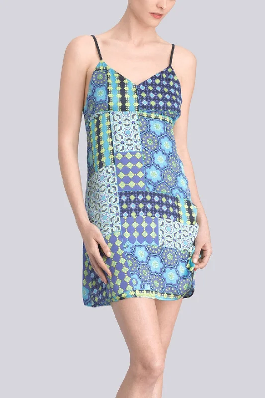 women lounge dress with a bohemian style for a free - spirited lookNadia Chemise