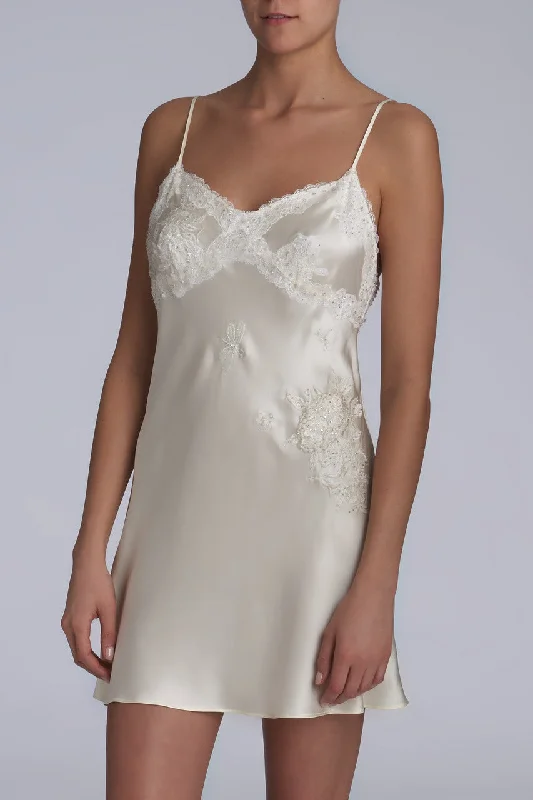 women lounge dress with a design that can be dressed up or downBridal Chemise