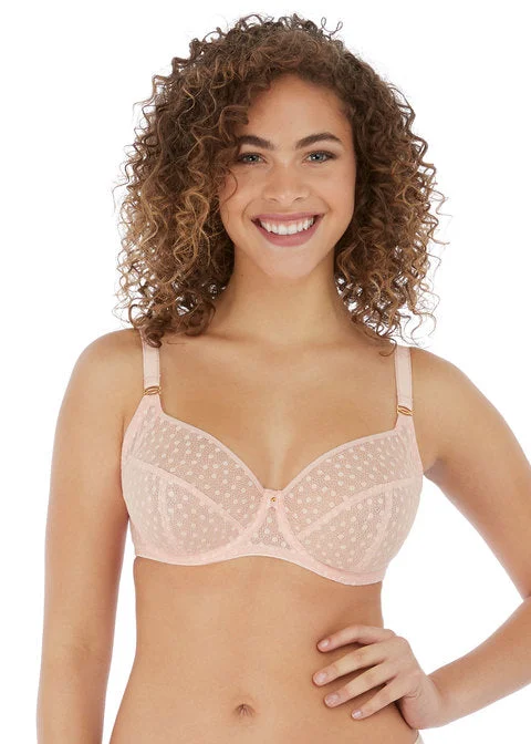 Freya Starlight Underwire Hero Balcony Side Support Bra, Rose Water